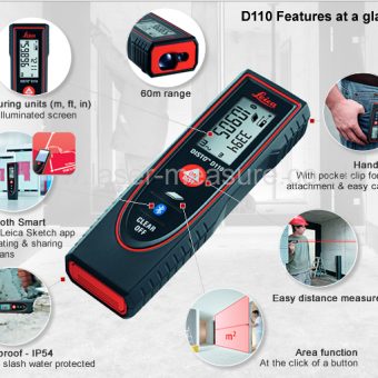 LEICA DISTO D110 4 LEICA DISTO D110